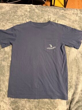 Local Boy Outfitters Short-Sleeve Pocket Tee - Navy